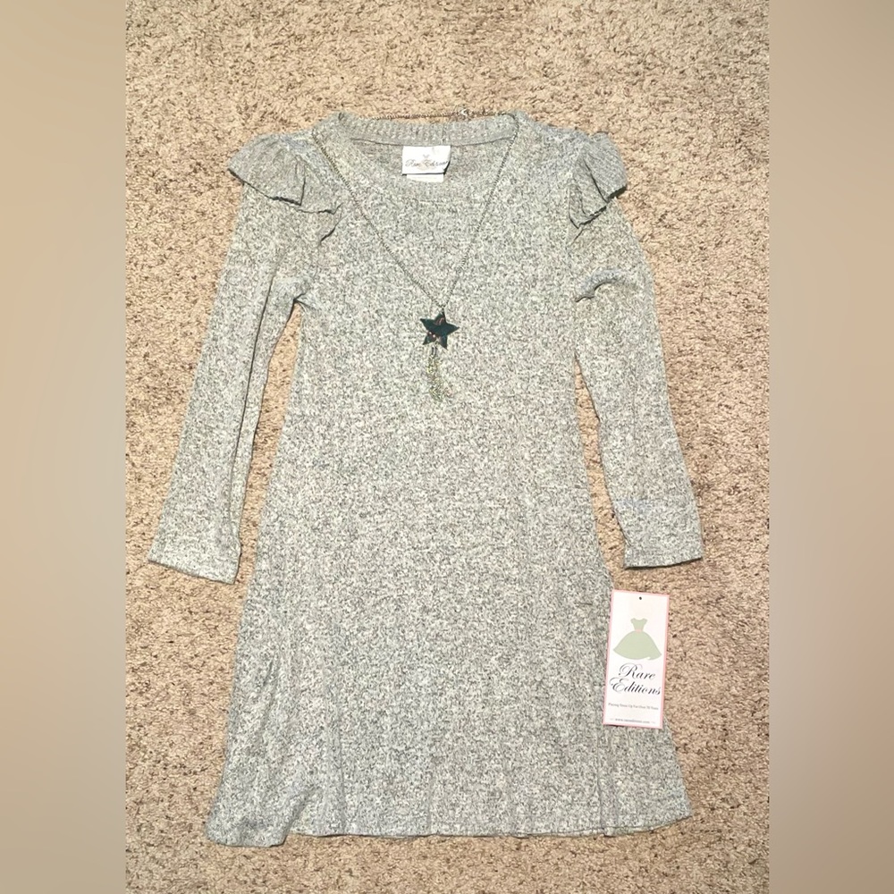 Rare Editions | Girls Sweater Dress | Size 7 | NWT
